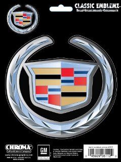 2PC Decal Sticker Emblem   Cadillac Logo Automotive