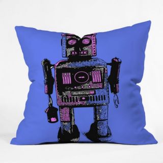 Romi Vega Lantern Robot Throw Pillow   Decorative Pillows