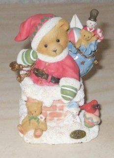 Kris Up On The Rooftop Cherished Teddies Figurine Collectible Figurine  