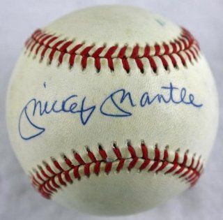 YANKEES MICKEY MANTLE SIGNED AUTHENTIC OAL BOBBY BROWN BASEBALL UDA #UDC18290 at 's Sports Collectibles Store