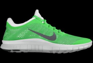 Nike Free 3.0 Shield iD Custom Mens Running Shoes   Green