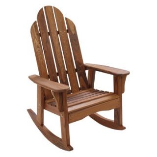 Great American Woodies Vintage America Cypress High Back Rocker   Rocking Chairs