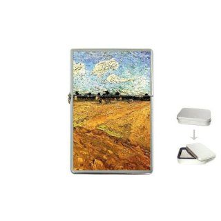 Ploughed Field By Vincent Van Gogh Lighter  Disposable Cigarette Lighters 