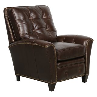 Barcalounger Sergio II Recliner   Brighton Chocolate   Leather Club Chairs