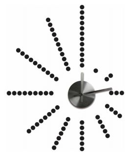 Morse Code Clock Peel and Stick Wall Decals   Wall Decals