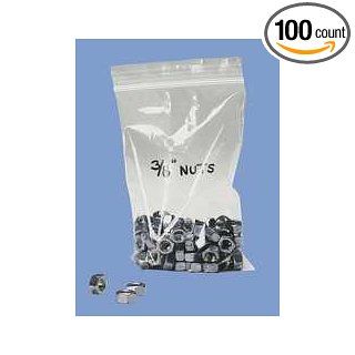 Industrial Grade 5ZW40 Bag, Reclosable, Pk100 Science Lab Waste Disposal Bags