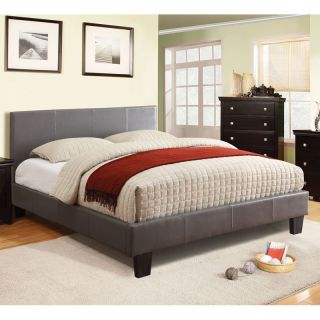 Furniture of America Ridgecrest Leatherette Platform Bed   Platform Beds