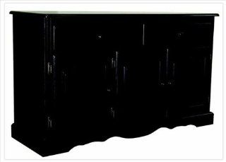 Sunset Selections Buffet Finish Antique Black / Cherry   Sideboards