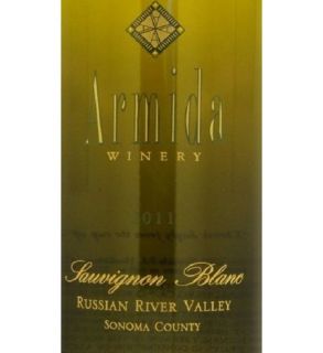 2012 Armida Winery Russian River Valley Sauvignon Blanc 750 ml Wine