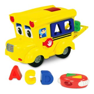 Learning Journey Remote Control Shape Sorter Letterland School Bus   Learning Aids