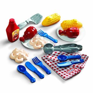 Little Tikes Backyard Barbeque Picnic Play Set   Play Kitchen Accessories