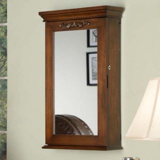 Morris Locking Wall Armoire   Jewelry Armoires