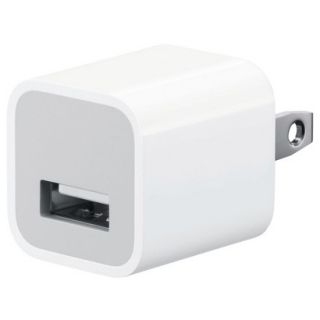 Apple 5W USB Power Adapter (US)   White (MD810LL/A)