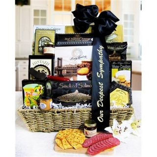 Cashmere Bunny Personalized Deluxe Sympathy Gift Basket   Gift Baskets by Occasion