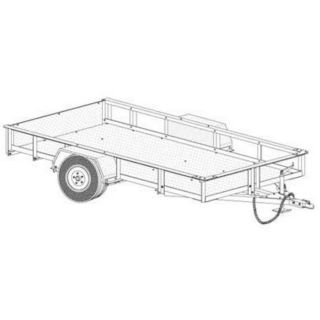 Trailer Blueprints   10Ft. Bolt Together Trailer