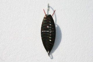 Aqua Dream WSWR 1/4 Ounce Weedless Live Bait Spoon, Watermelon and Red Flake Finish  Fishing Spoons  Sports & Outdoors