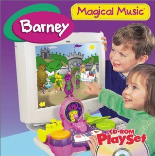 Barney Magical Music Cd Rom Playset Toys & Games