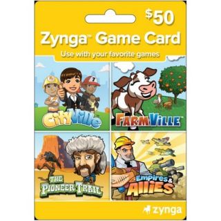 Zynga Universal $50 Card
