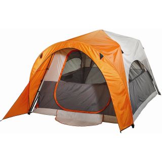 ALPINE DESIGN Mesa 6 Speed Up Tent   Size 6, Orange/grey