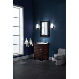 Xylem Wave 25 in. Single Bathroom Vanity with Optional Mirror   Single Sink Bathroom Vanities