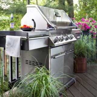 Napoleon Prestige PRO500RSIB Grill with Infrared Rear and Side Burner   Gas Grills