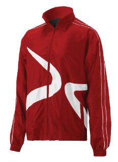 Mizuno Women's Tandem Warm Up Jacket, Red, X Small Sports & Outdoors