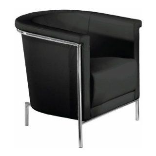 Bellini Modern Blanca Curved Chair   BLANCA BRW   Living Room Chairs