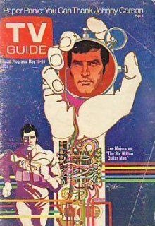 1974 TV Guide May 18 Six Million Dollar Man Lee Majors  