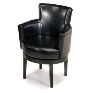 Encore Leather Swivel Arm Chair   Accent Chairs