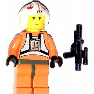 LEGO Star Wars Minifig Luke Skywalker Pilot Toys & Games