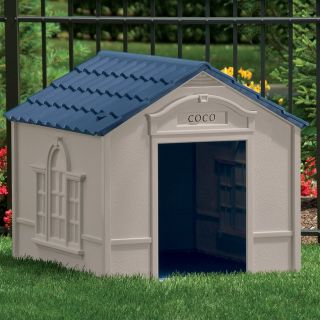 Suncast Large Deluxe Dog House DH350   Dog Houses