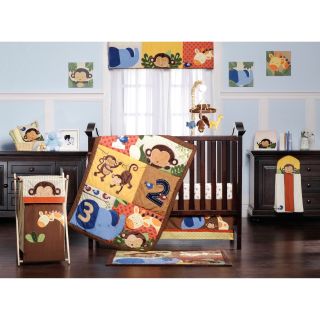 Kids Line Jungle 123 8 Piece Crib Set   Baby Bedding Sets