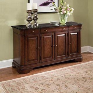 Legacy Heritage Court Credenza with Marble Top
