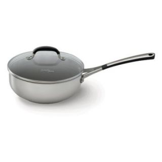 Calphalon Simply Calphalon Stainless Steel 2 qt. Chefs Pan with Lid   Chefs Pans