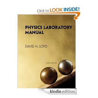 Physics Laboratory Manual eBook David Loyd Kindle Store