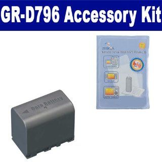 JVC GR D796 Camcorder Accessory Kit includes ZELCKSG Care & Cleaning, SDBNVF823 Battery  Digital Camera Accessory Kits  Camera & Photo