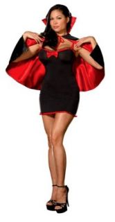 Dreamgirl Vampire Sheila Tackya Costume available in PLUS, Black, Large Clothing