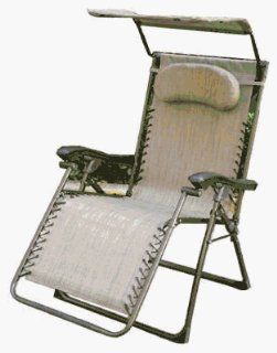 Courtyard Creations Oversized Relaxer Lounge Fts796w Folding Patio Chairs