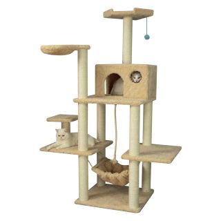 69 In. Armarkat Cat Tree House Condo Furniture   A6901