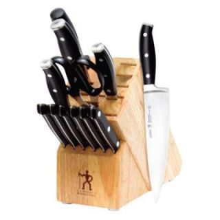 J.A. HENCKELS INTERNATIONAL Forged Premio 13 Piece Kitchen Knife Block Set   Knives & Cutlery
