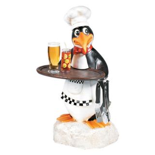 Penguin Chef Statue