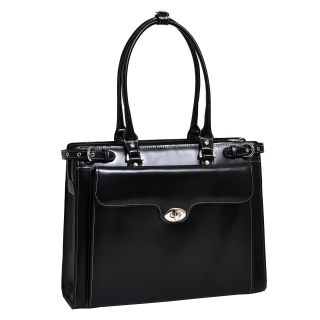 Winnetka Leather Ladies Briefcase with Removable Sleeve   Briefcases & Attaches