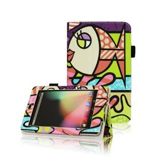FINTIE Graffiti Leather Folio Stand Case Cover with Automatic Sleep/Wake Feature for Google Asus Nexus 7 Inch Android Tablet 9 Style Options AAA Computers & Accessories