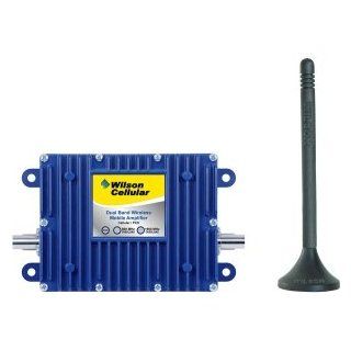 WILSON ELECTRONICS Amplifier & External (824 894/ 1850 1990 MHz dual band in vehicle wireless amp & bundle). Includes amp, int & ext s, cables, and DC power adapter. (Wilson Electronics Part # 801201/301113) 