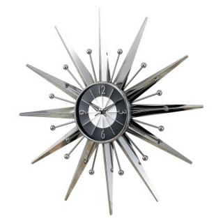 George Nelson Metal Sunray 23.875 in. Wall Clock   Wall Clocks