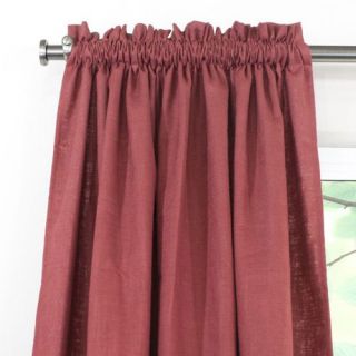 54 x 84 Circa Solid Lava Rod Pocket Curtain Panel   Curtains