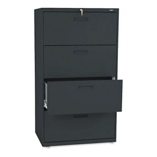 HON 500 Series 30 Inch Four Drawer Lateral File   File Cabinets
