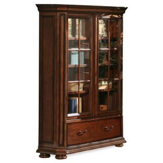 Riverside Cantata Windowpane Bookcase with Doors   Bookcases