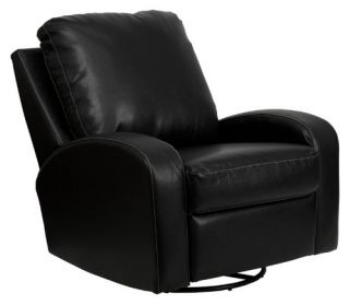 Flash Furniture Thomas Leather Swivel Glider Recliner   Recliners