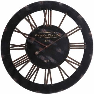 Cooper Classics Elko 26.5 in. Wall Clock   Wall Clocks